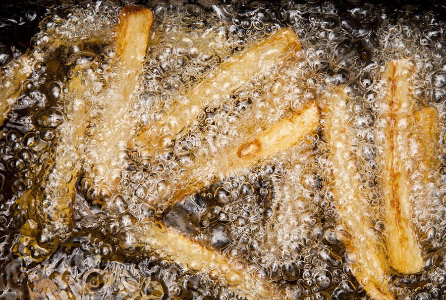 Potatoes Frying